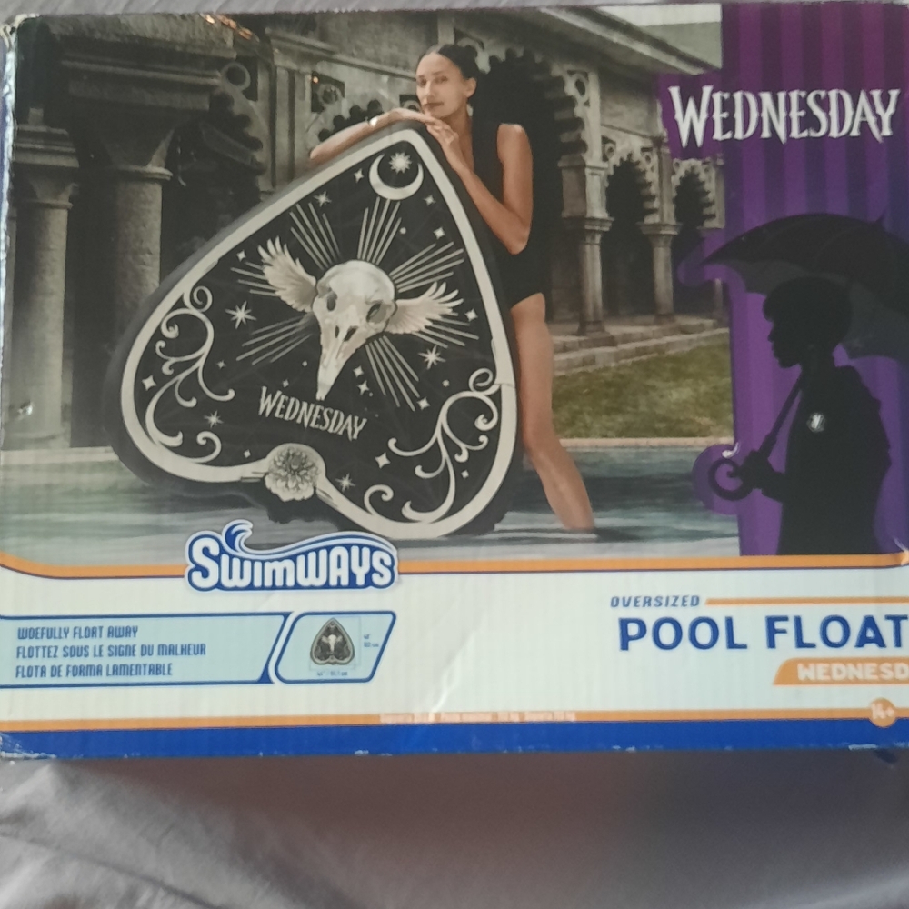 Swimways Wednesday Oversized Pool Float - Picture 3 of 5
